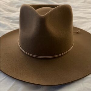 GIGI PIP Zephyr Rancher hat in Brown - NWOT